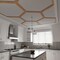 Ekena Millwork 81 56W x 47 14H x 38T Large Westmore Decorative Fretwork Wood Ceiling Panels, Cherry CELW82X47X0375WSTCH - alternate 3